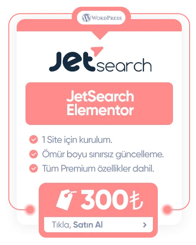 JET Serach Elementor